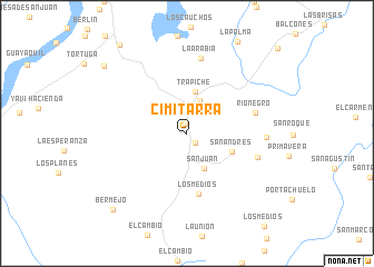map of Cimitarra