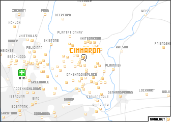 map of Cimmaron