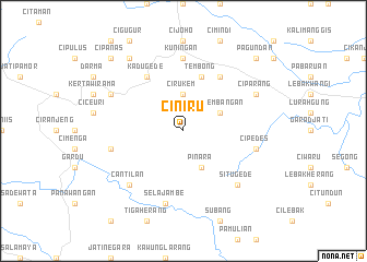 map of Ciniru