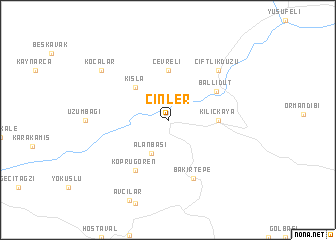 map of Cinler