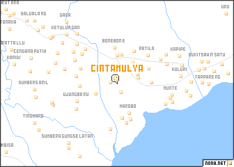 map of Cintamulya