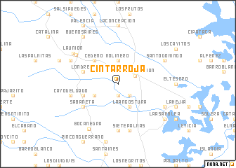 map of Cintarroja