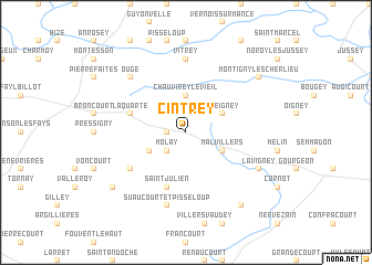 map of Cintrey