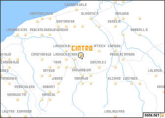 map of Cintro