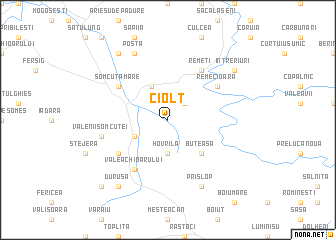 map of Ciolt