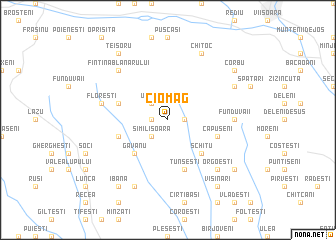 map of Ciomag