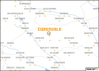 map of Cioreni Vale