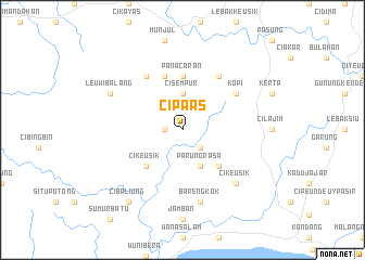 map of Cipaas