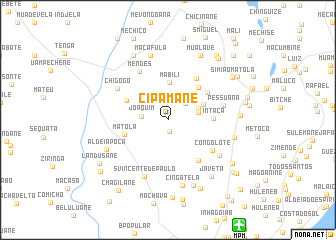 map of Cipamane
