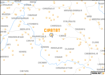 map of Cipatat