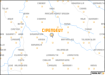 map of Cipendeuy