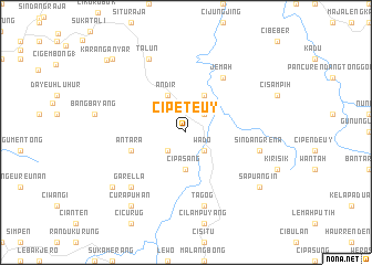 map of Cipeteuy
