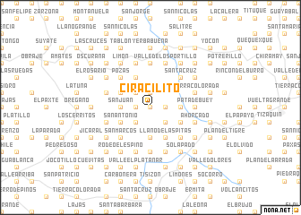 map of Ciracilito