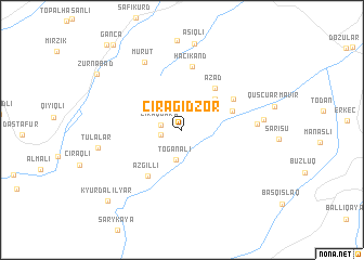 map of Çiragidzor