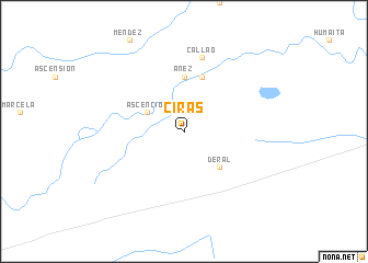 map of Ciras