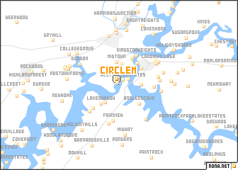 map of Circle M