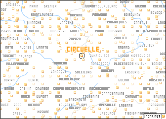 map of Circuelle
