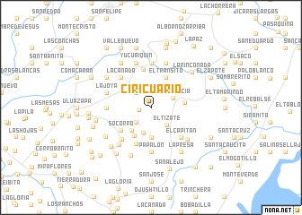 map of Ciricuario