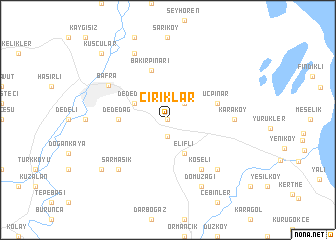 map of Cırıklar