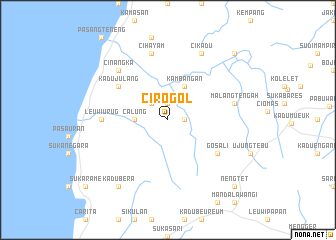 map of Cirogol