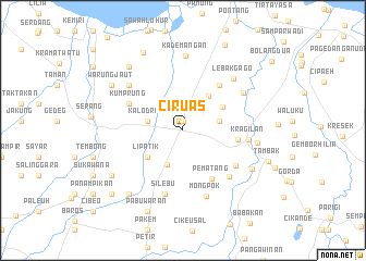 map of Ciruas