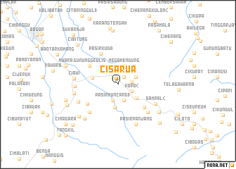 map of Cisarua