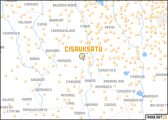 map of Cisauk Satu