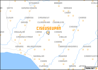 map of Ciseuseupan