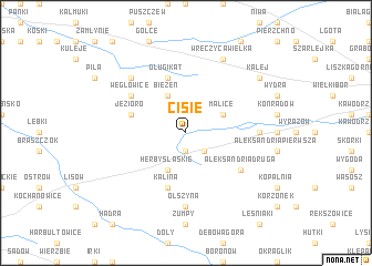 map of Cisie