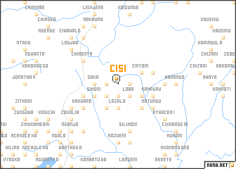 map of Cisi