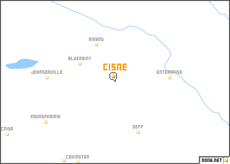 map of Cisne