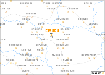 map of Cisuru