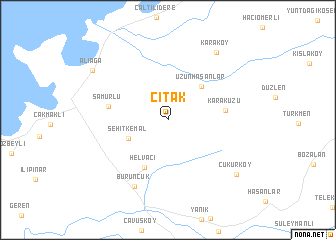 map of Çıtak