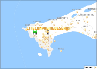 map of Cité Compagnie des Eaux