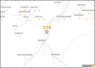 map of Cite