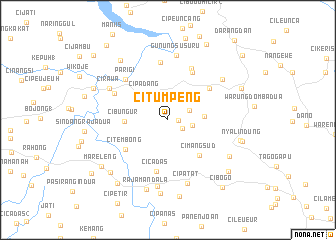 map of Citumpeng