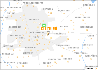 map of Cityview