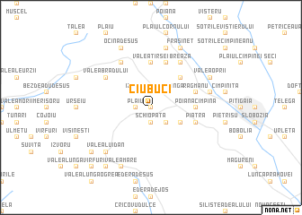 map of Ciubuci