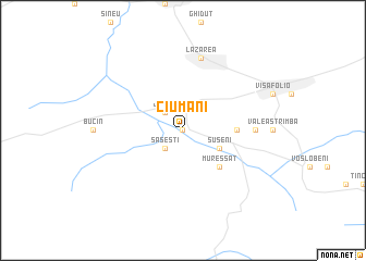 map of Ciumani