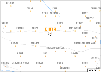 map of Ciuta