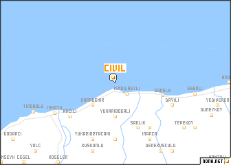 map of Civil