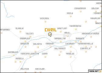 map of Çivril