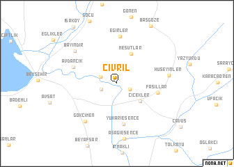 map of Çivril