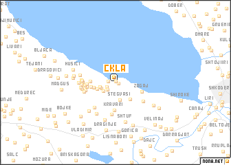 map of Ckla