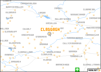 map of Claddagh