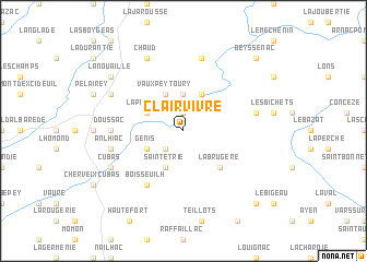 map of Clairvivre