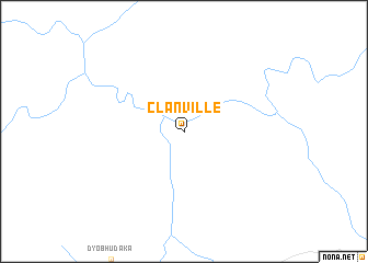 map of Clanville