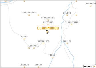 map of Clarimundo
