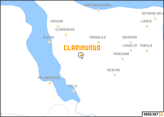 map of Clarimundo