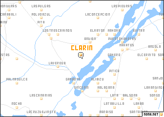 map of Clarín